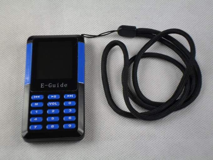 Φορητό ασύρματο μπλε & μαύρο 006A ξεναγών σύστημα οδηγών συστημάτων ακουστικό