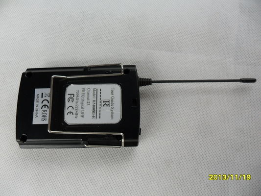 Μαύρα ραδιο συστήματα ξεναγών συσκευών οδηγών 008C ακουστικά για το φυσικό σημείο