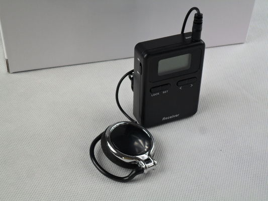008A μίνι ασύρματοι ακουστικοί συσκευή αποστολής σημάτων και δέκτης συστημάτων οδηγών για το φυσικό σημείο